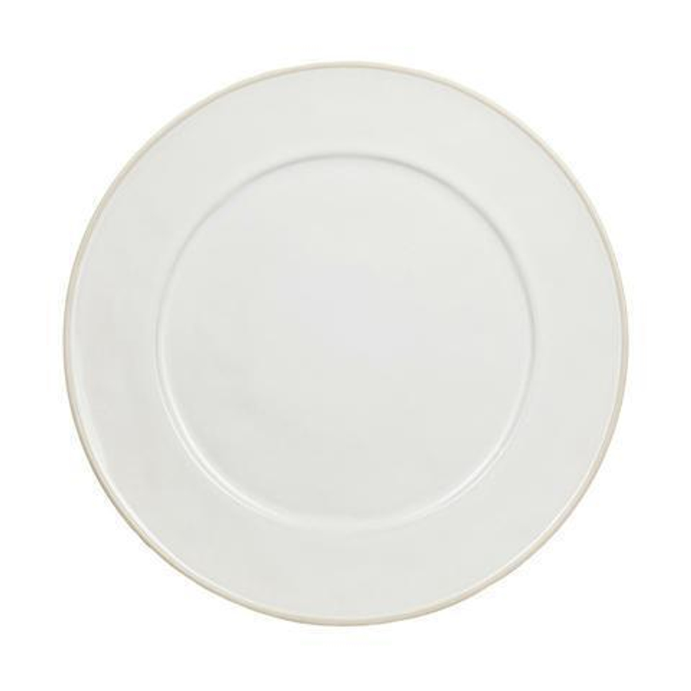 Тарелка подстановочная 33,2 см Costa Nova Beja белый/бежевый
