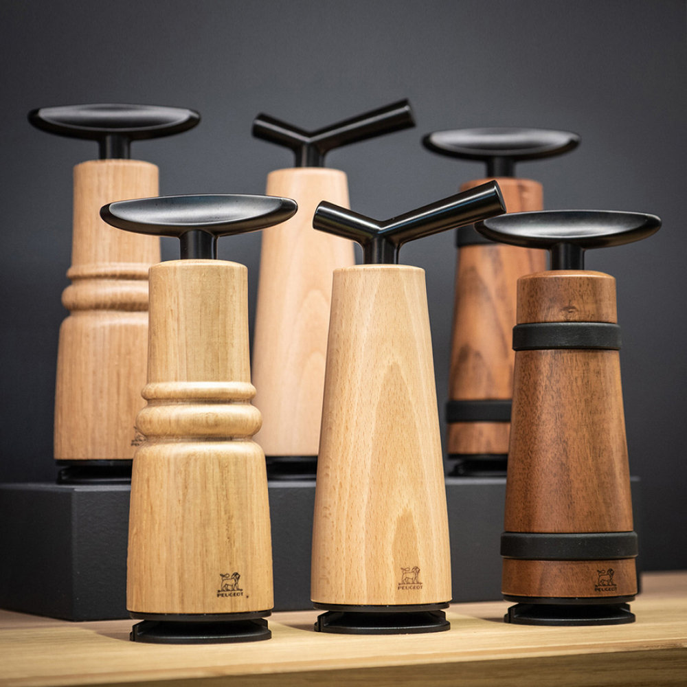 Штопор механический 18 см, орех, Barrel, Peugeot Vin