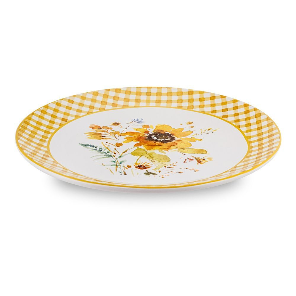 Тарелка обеденная 28 см Certified Int. Подсолнухи-2