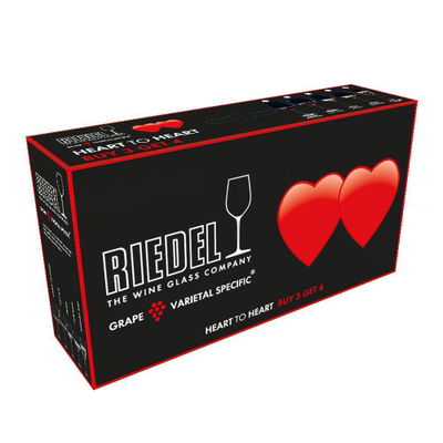 Набор бокалов для белого вина 460 мл Riedel Heart to Heart 4 пр