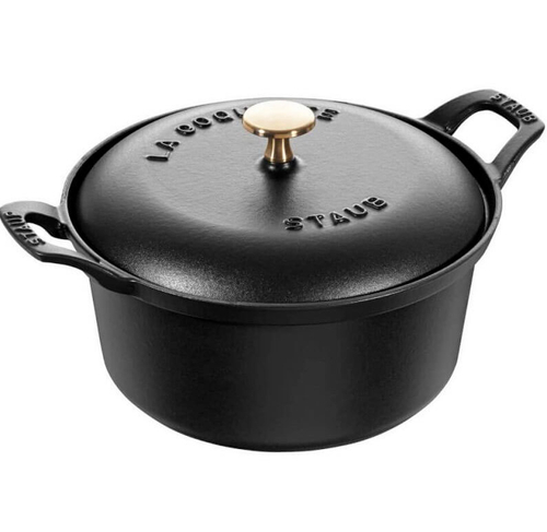 Кокот Винтаж, 20 см, 2,45 л черный, Staub