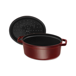 Кокот овальный, 31 см, гранатовый, La Cocotte, Staub