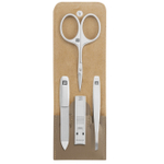 Маникюрный набор 4 пр Twinox Taupe серо-бежевый, Zwilling