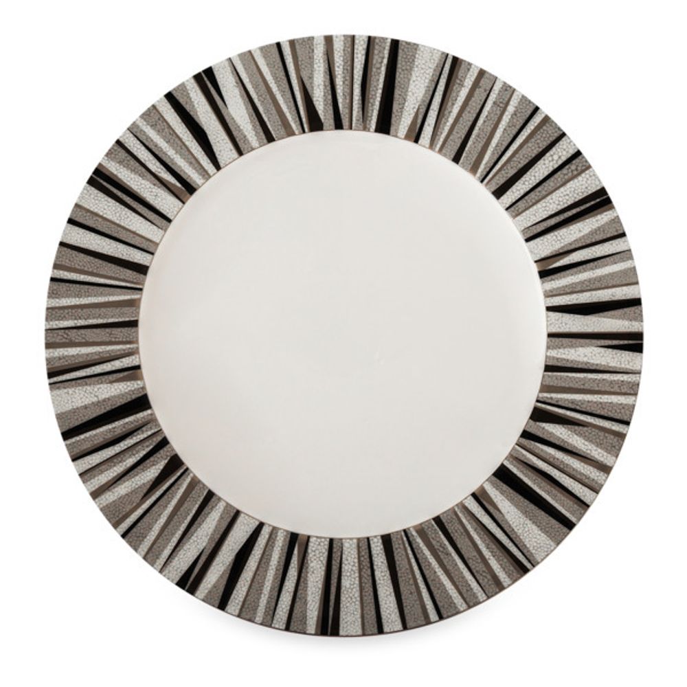 Тарелка обеденная Narumi Шагрин 27 см, фарфор костяной