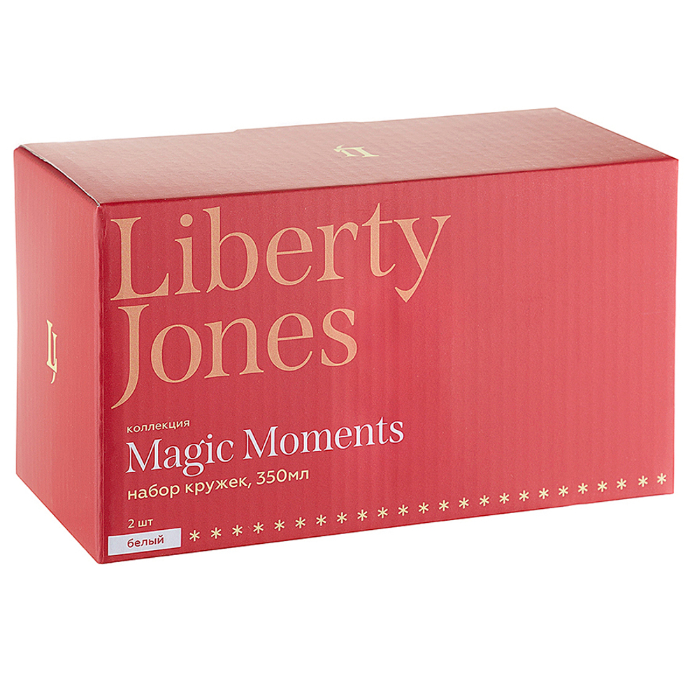 Набор кружек Magic Moments, 350 мл, 2 шт., Liberty Jones LJ_XMS_CP350R