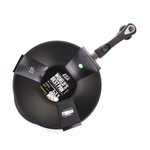 Алюминиевый вок со съемной ручкой и антипригарным покрытием AMT1132S, 32 см, 3 л, Frying Pans, AMT Gastroguss