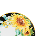 Тарелка обеденная 28 см Certified Int. Подсолнухи