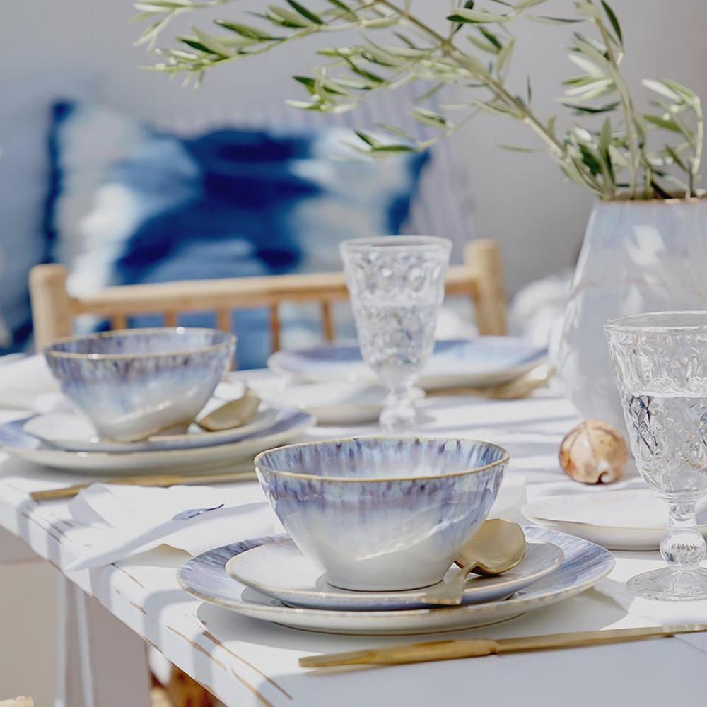 Тарелка суповая 15,5х12 см 450 мл Costa Nova Brisa Ria Blue синяя