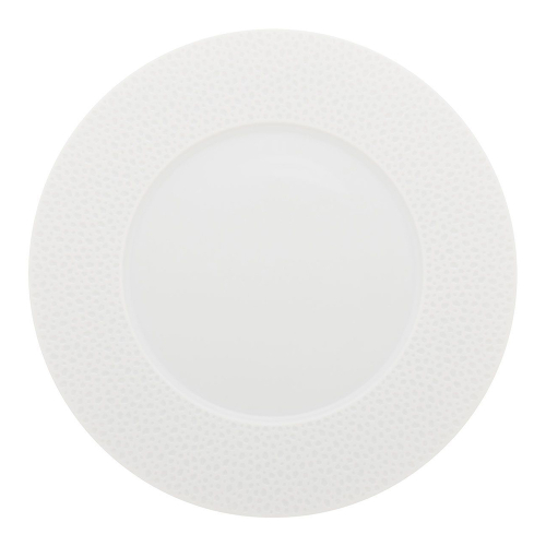 Тарелка подстановочная 32 см Guy Degrenne Perles белая