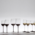 Хрустальный бокал для вина Mature Bordeaux ручной работы, 350 мл, Sommeliers Black Tie, Riedel (черный)