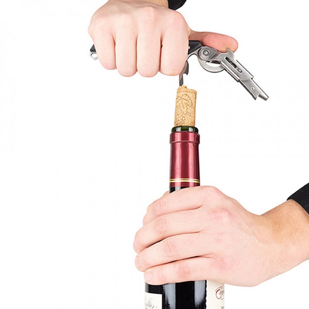 Нож сомелье / Штопор многофункциональный Clavelin, черный, Peugeot Vin