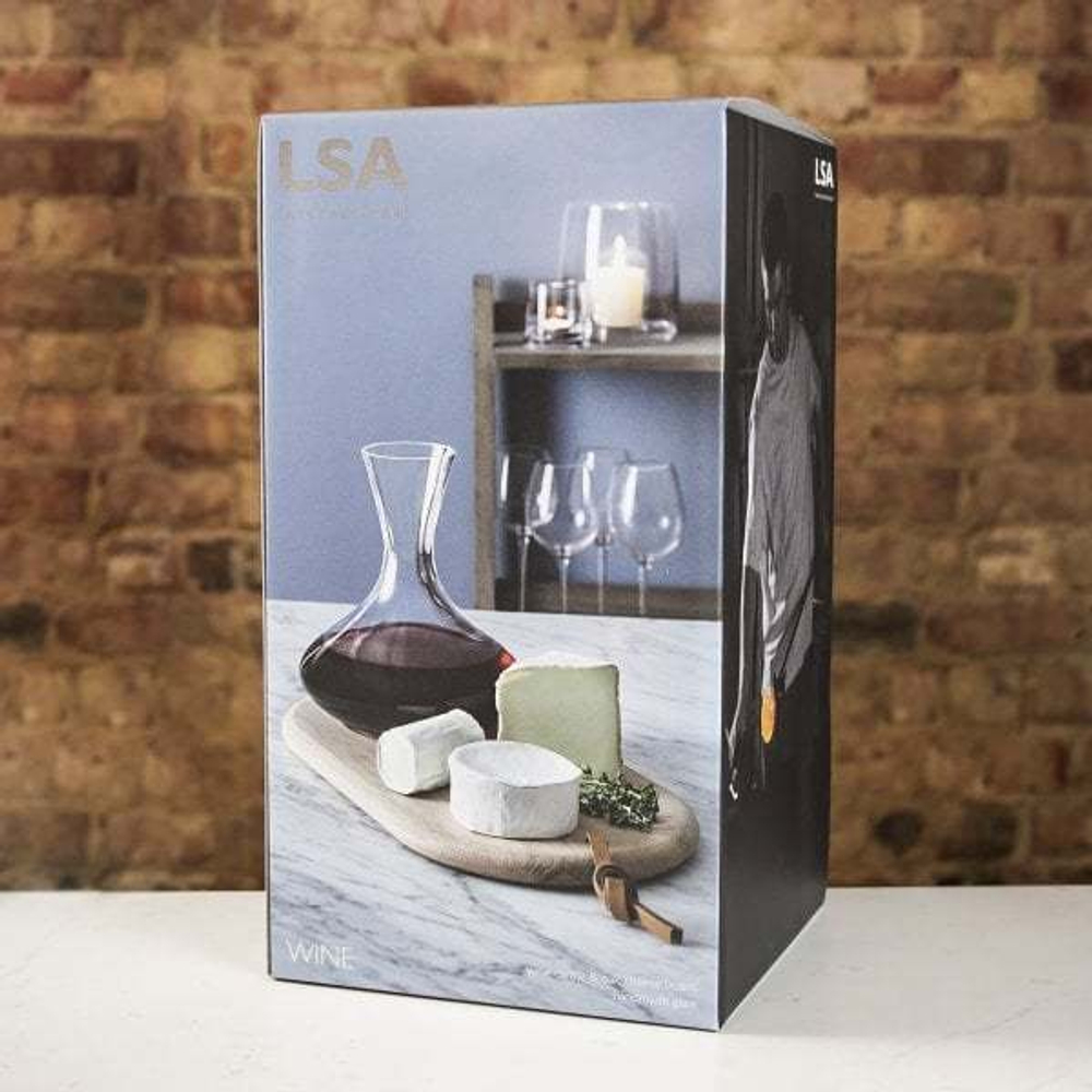 Набор из декантера 1,4 и сырной доски Wine, LSA International