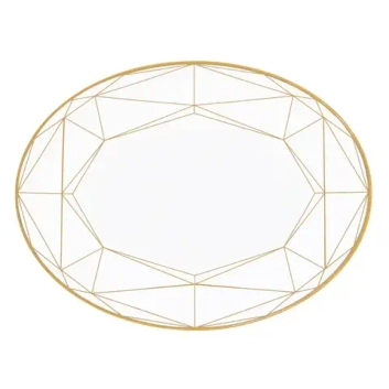 Блюдо 33 см Gem Cut, Prouna