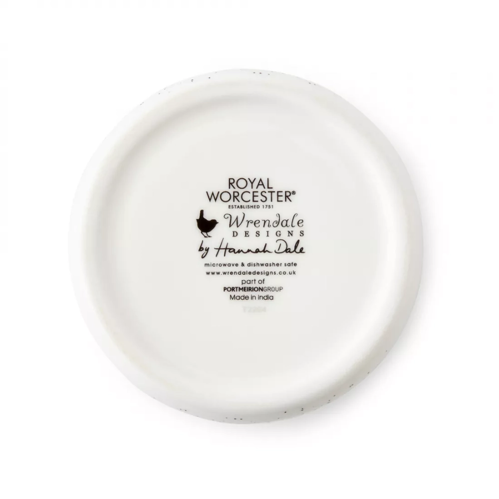 Банка для чая с крышкой "Забавная фауна. Лиса", 10х14.5 см, Wrendale Designs. Royal Worcester