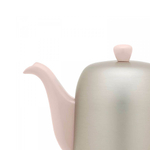 Чайник заварочный фарфоровый 700 мл, с колпаком, розовый, 236267, Salam, Guy Degrenne