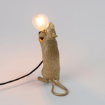 Настольная лампа Mouse Lamp Standing GOLD USB, Seletti