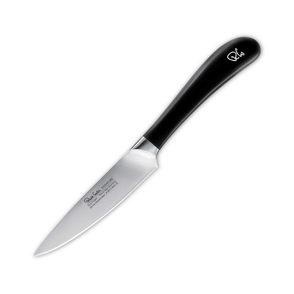 Набор из 4 кухонных ножей в подставке из ореха, Signature Knife, Robert Welch