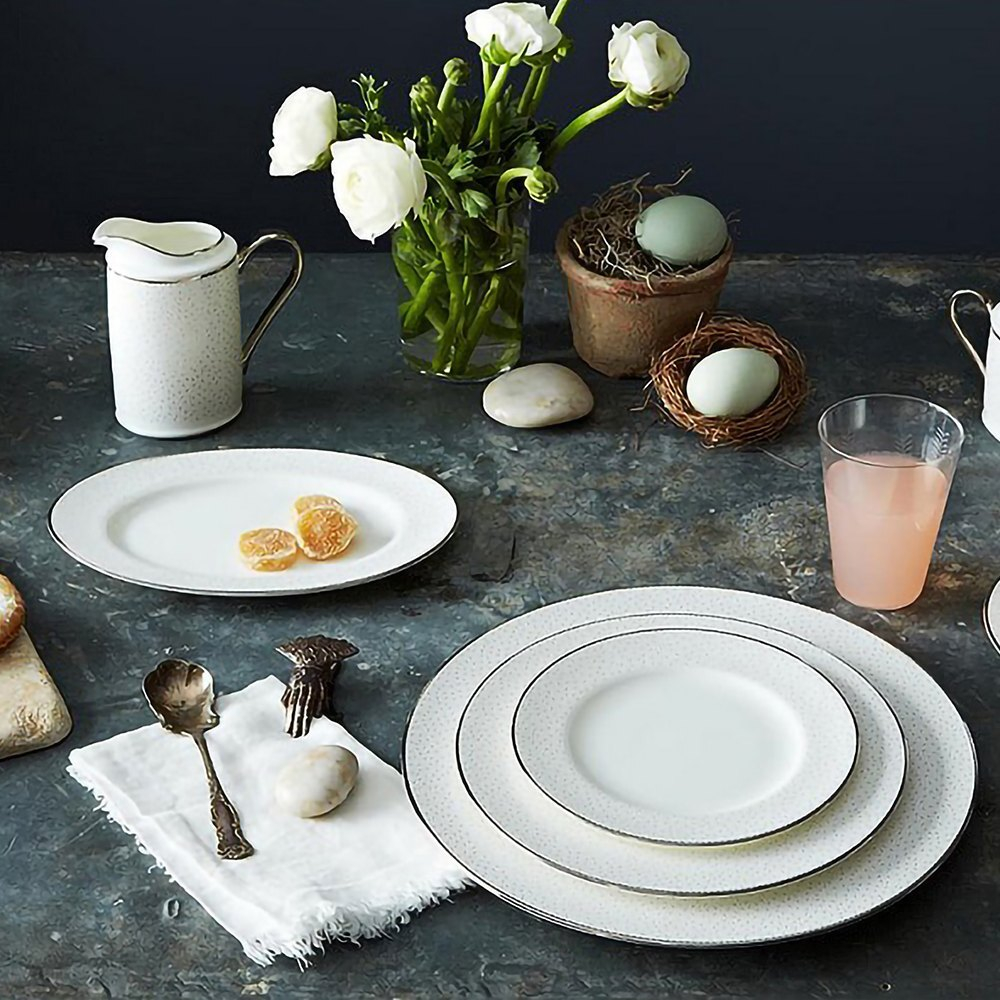 Блюдо овальное Noritake Брум-стрит 31 см, фарфор костяной