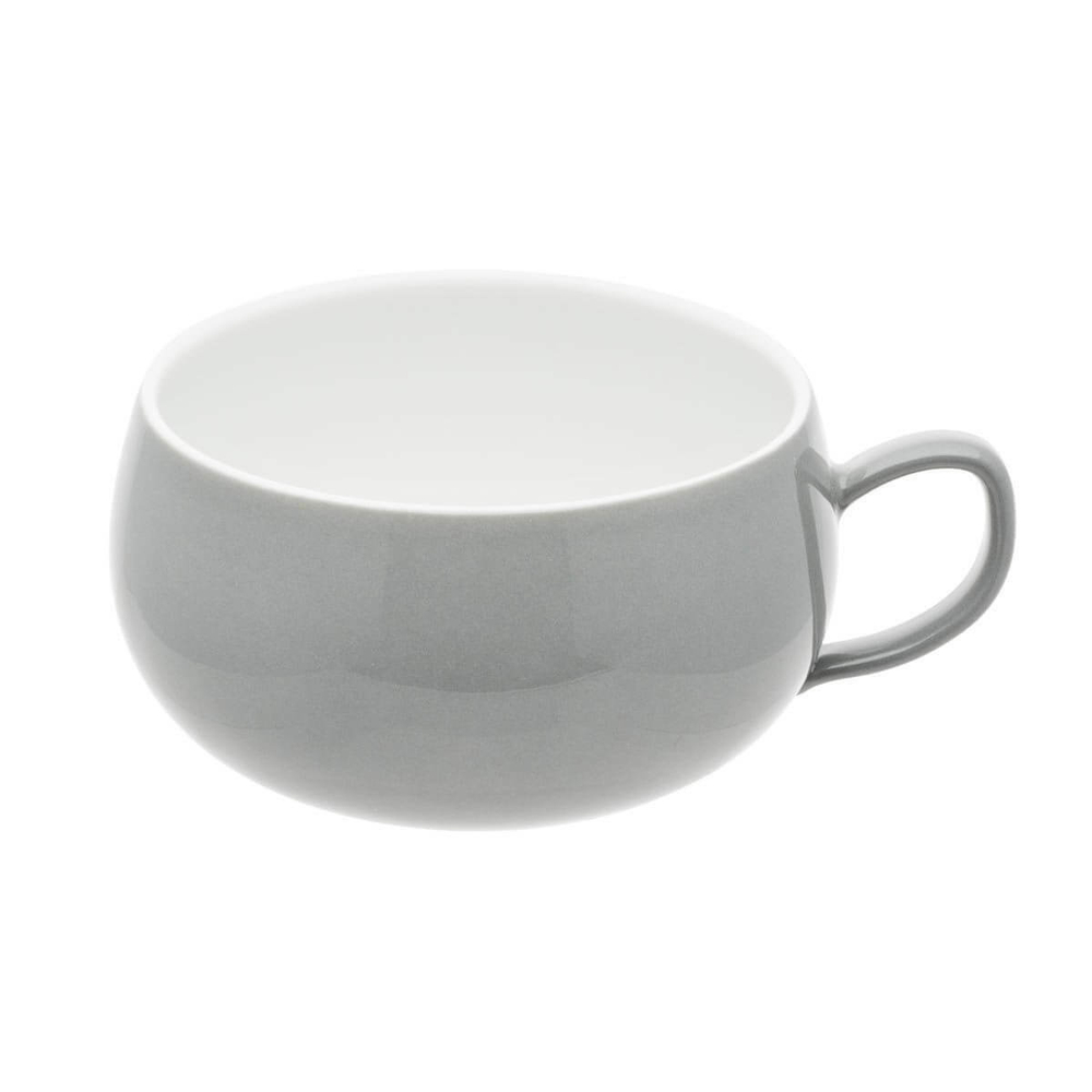 Чашка чайная фарфоровая 250 мл, серый, 230146, Salam, Guy Degrenne
